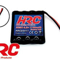 Akku - 4 Zellen AAA - HRC 1100 - Empfänger Akku - 4.8V 1100mAh - flach - JR Stecker