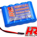 Akku - 5 Zellen - Empfänger Akku - 6V 2300mAh NiMh- AA flach - JR Stecker 70x50x15mm