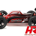 Auto - 1/10 XL Elektrisch- 4WD Buggy - RTR - HRC NEOXX - Brushless - Dirt Striker V2 ROT/SCHWARZ