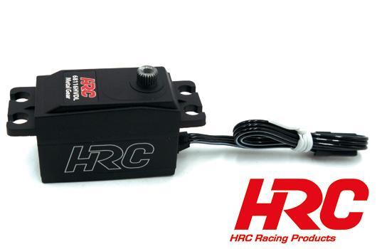 HRC Servo - Digital - High Voltage - Low Profile - 16.5Kg - Coreless - Metallzahnräder - Doppelt Kugelgelagert
