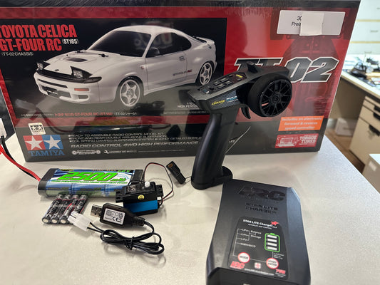 RC Rallycross Starter Set - RC Car - Sender - Ladegerät - Akku - Servo