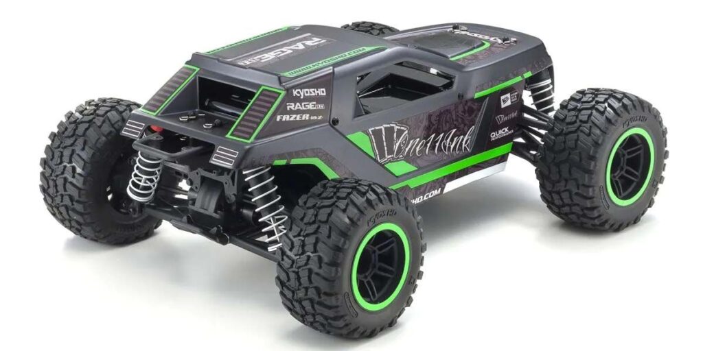 Kyosho Rage 2.0 4WD Fazer MK2 1:10 Readyset – Green T2
