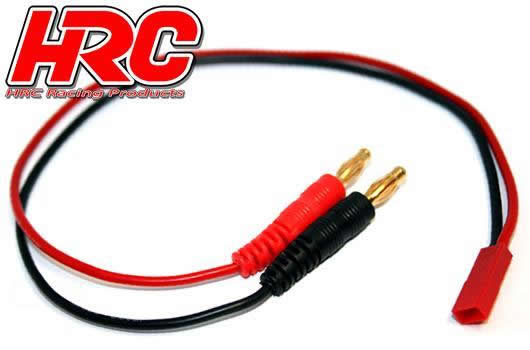 Ladekabel - 4mm Bullet zu BEC JST Stecker - 300mm - GoldLadekabel - 4mm Bullet zu BEC JST Stecker - 300mm - Gold