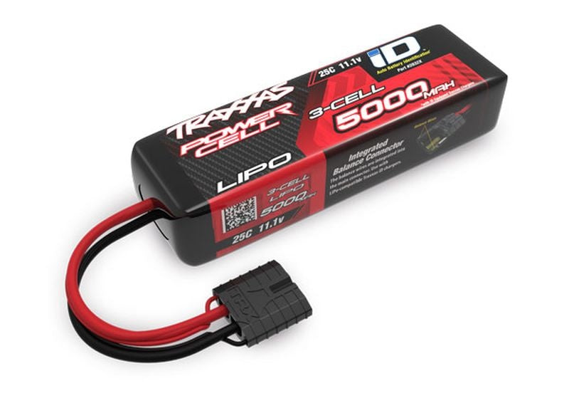 LiPo Power Cell 5000mAh 11,1V 3s 25C TRAXXAS mit iD-Stecker