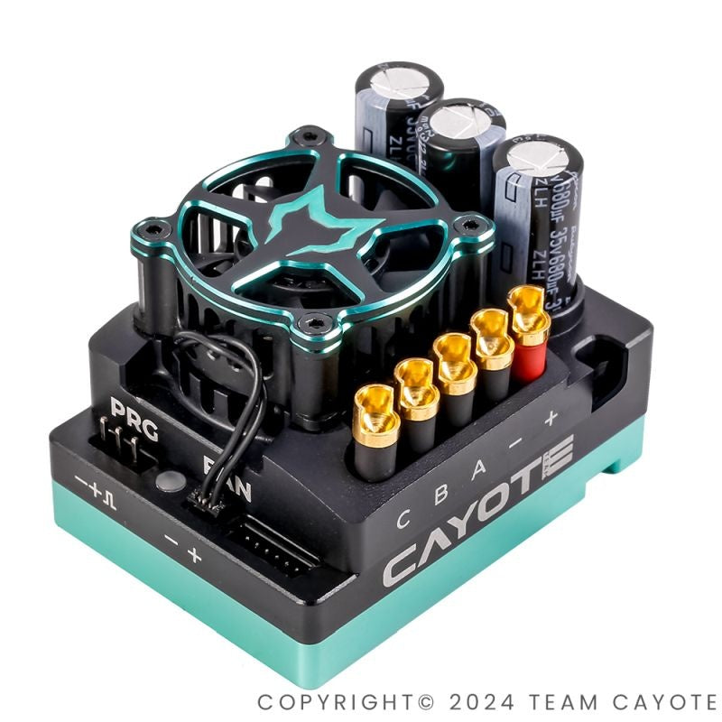 Racing ESC CREST 8, 200A/1080A 2-4S LiPo BEC 6.0V/7.4V, 8A CAYOTE