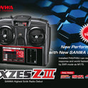 EXZES ZIII - RX-493I / OHNE SERVOS/ TX/RX FARB-TOUCH SENDER SANWA SURFACE CH4 2.4GHZ FH5/FH5U SXR SSL + TELEMETRIE