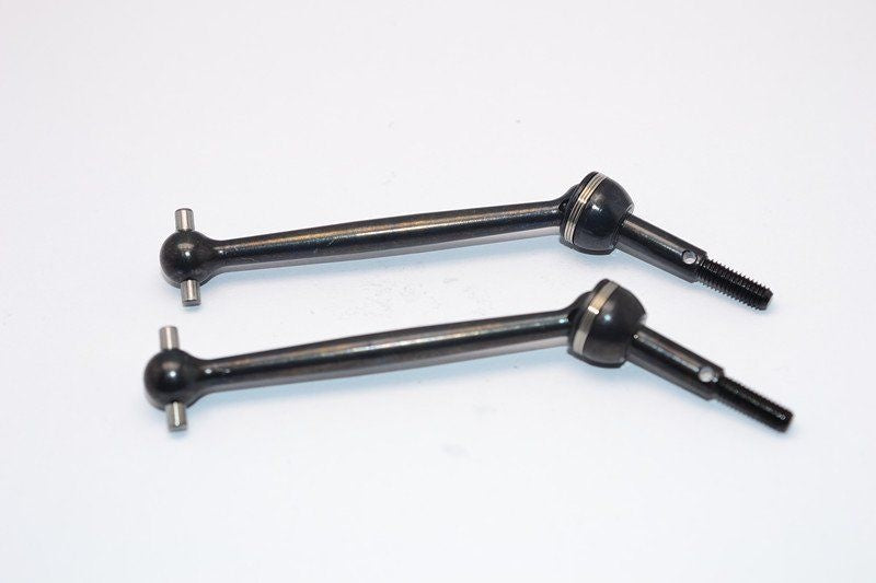 Stahl CVD Antriebswellen hinten schwarz GPM Tamiya DT03