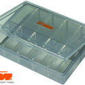Aufbewahrungsbox - Team Magic - Teilebox - unterteilbar - Perfekt für Dampferfedern - 13 x 10 x 2.8cm