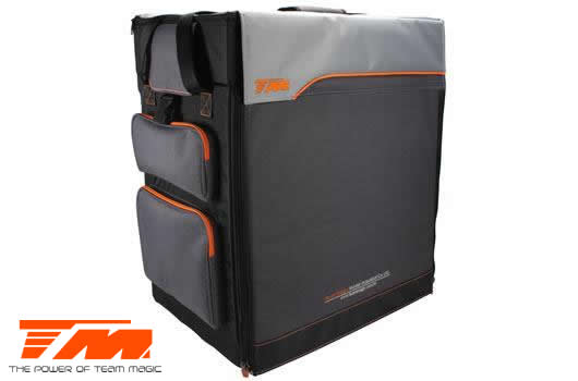 Tasche - Transport - Team Magic 1:8 F8 Supra - ohne tisch / mit Plastik Kästen und Rädern