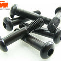 Schrauben - Rundkopf - Hex (Allen) - M3 x 14mm (6 Stk.)