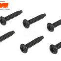 Schrauben - Rundkopf - M3 x 14mm (6 Stk.)