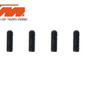 Madenschrauben - M4 x 12mm (6 Stk.)