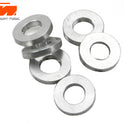 Scheiben -  3.6 x 6.35 x 1mm (4 Stk.) & 3.6 x 6.35 x 2mm Aluminum (2 Stk.)