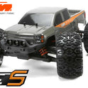 Auto - 1/10 Monster Truck Elektrisch - 4WD - RTR - Brushless- Team Magic E5 - Silver Karosserie