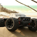 Auto - 1/10 Monster Truck Elektrisch - 4WD - RTR - Brushless- Team Magic E5 - Silver Karosserie