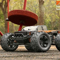 Auto - 1/10 Monster Truck Elektrisch - 4WD - RTR - Brushless- Team Magic E5 - Silver Karosserie