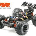 Auto - 1/10 Racing Monster Elektrisch - 4WD - RTR - Brushless 4S - Wasserdicht - Team Magic E5 HX 4S - Schwarz/Gelb