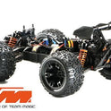 Auto - 1/10 Racing Monster Elektrisch - 4WD - RTR - Brushless 4S - Wasserdicht - Team Magic E5 HX 4S - Schwarz/Gelb