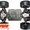 Auto - 1/10 Racing Monster Elektrisch - 4WD - RTR - Brushless 4S - Wasserdicht - Team Magic E5 HX 4S - Schwarz/Gelb