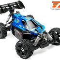 Auto - 1/8 Elektrisch - 4WD Buggy - RTR - 2500kv Brushless Motor - 4S - Wasserdicht - Team Magic B8ER Blau/Schwarz