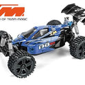 Auto - 1/8 Elektrisch - 4WD Buggy - RTR - 2500kv Brushless Motor - 4S - Wasserdicht - Team Magic B8ER Blau/Schwarz