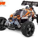 Auto - 1/8 Elektrisch - 4WD Buggy - RTR - 2250kv Brushless Motor - 6S - Wasserdicht - Team Magic B8ER Orange/Schwarz