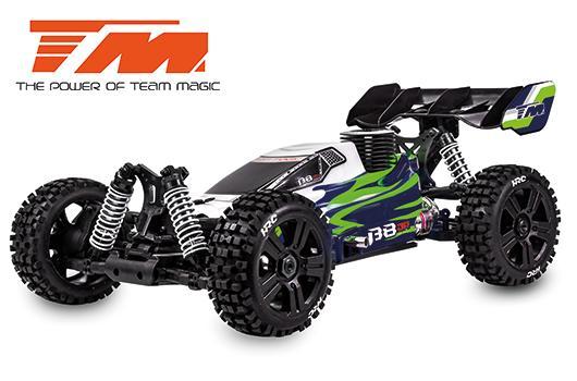 Auto - 1/8 Nitro - 4WD Buggy - RTR - Seilzugstarter - Team Magic B8JR