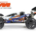 Auto - 1/8 Nitro - 4WD Buggy - RTR - Seilzugstarter - Team Magic B8JR ORANGE + Bulldog Tires