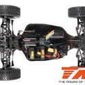 Auto - 1/8 XL Elektrisch - 4WD Desert Truck - RTR - 2500kv Brushless Motor - 3-4S - Wasserdicht - Team Magic 4SETH Rot/Weiss