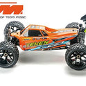 Auto - 1/8 XL elektrisch - 4WD Truggy - RTR - 2500kv Brushless Motor - 4S  - Team Magic TEKEN Orange
