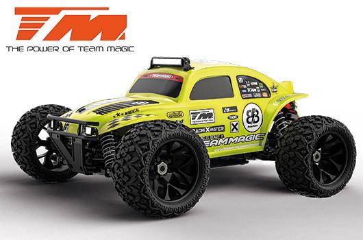 Auto - 1/8 elektrisch - 4WD EP Buggy - Beetle Baja - 3-4S RTR - Neongelb