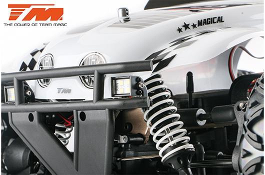 Auto - 1/8 elektrisch - 4WD EP Buggy - Beetle Baja - 3-4S RTR - Weiﬂ
