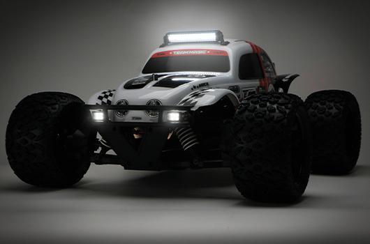 Auto - 1/8 elektrisch - 4WD EP Buggy - Beetle Baja - 3-4S RTR - Weiﬂ