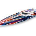 TRAXXAS SPARTAN SR ROT 36-ZOLL RENNBOOT MIT SELF-RIGHTING BRUSHLESS
