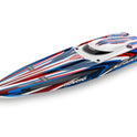 TRAXXAS SPARTAN SR ROT 36-ZOLL RENNBOOT MIT SELF-RIGHTING BRUSHLESS