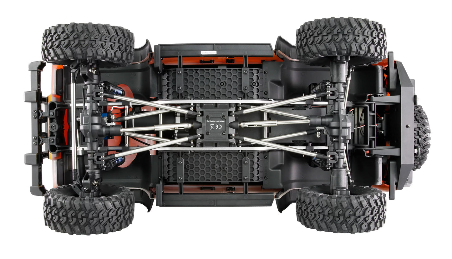 AMEWI ALLROCK H8 SCALE CRAWLER BRUSHLESS 1:8 ARTR BLAU/ORANGE
