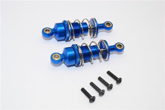 Aluminium Dämpfer 53mm v/h blau GPM Tamiya TT02