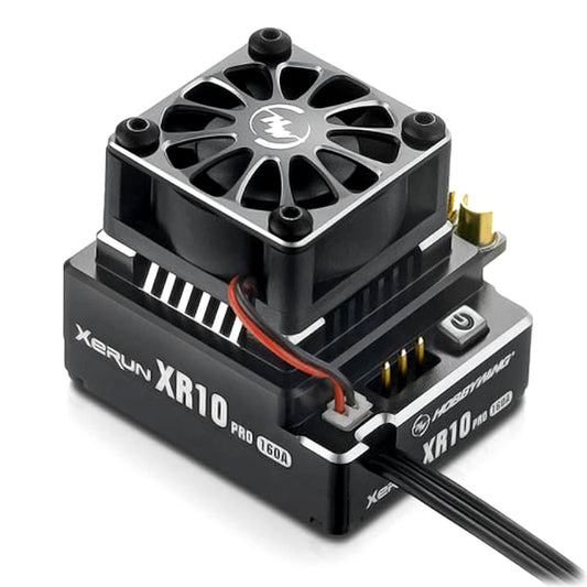 Hobbywing Xerun XR10 Pro Brushless Regler Schwarz 160A, 2-3s LiPo