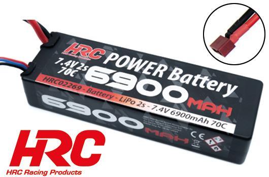 Akku - LiPo 2S - 7.4V 6900mAh 70C  - Hard Case - Ultra T  138x45x25mm