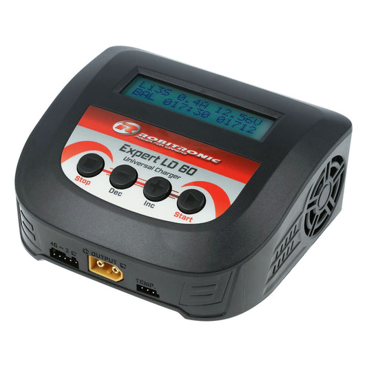 Robitronic Expert LD 60 Ladegerät LiPo 2-4s 6A 60W