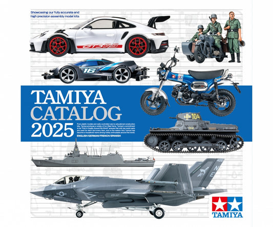 TAMIYA Katalog 2025 (GB/DE/F/E)